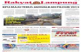 SKH Rakyat Lampung | Sabtu, 15 Desember 2012