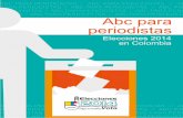 Abc para periodistas. Elecciones 2014 en Colombia