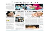 RADAR LAMPUNG | Rabu, 16 Desember 2009