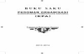 Pedoman Organisasi KPA Format Buku Saku 2013-2016