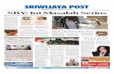 Sriwijaya Post Edisi Kamis 29 Oktober