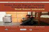 Akses buruh migran terhadap keadilan di negara asal indonesia