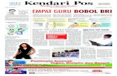 Kendari Pos Edisi 16 April 2012