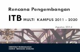 Presentasi Direktorat Pengembangan ITB kepada Mahasasiswa Baru 2014