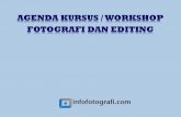 Kursus dan workshop infofotografi