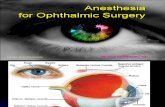 Anesthesia for Ophthalmic Surgery Dwi