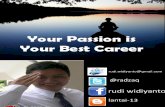 Your Passion is Your Best Career