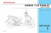 Part Catalog New Honda Vario FI