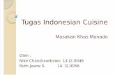 Tugas Indonesian Cuisine Manado