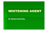 Whitening Agent Presentation