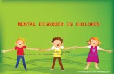 Mental Disorder in Child