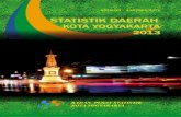 Statistik Daerah Kota Yogyakarta 2013