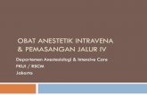 4. Obat Anestetik Dan Sedasi & Pemasangan Jalur IV