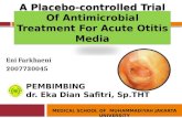A Placebo-Controlled Trial of Antimicrobial Treatment for Acute