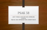 PSAK 58 - presentasi