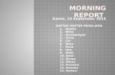 Morning Report Bedah