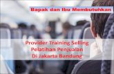 Provider Training Selling Pelatihan Penjualan Di Jakarta Bandung