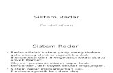 Sistem prinsip Kerja Radar