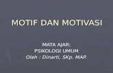 Motif Dan Motivasi Pert
