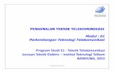 Modul 1 Perkembangan Teknologi Telekomunikasi