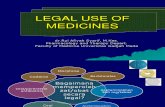 Legal Use of Medicine Reguler Prog.baru