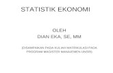 Matrikulasi Statistik Ekonomi