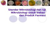 Standar Mikrobiologi untuk Produk Farmasi S.ppt