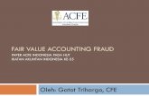 Fair Value Accounting Fraud