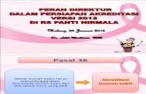 Presentasi Peran Direktur Dalam Persiapan Akreditasi Jan 2016ppt
