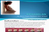Kehamilan - Dr. Maria Poppy Herlianti, B.Sc, M.Epid