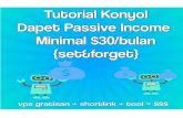 tutorial konyol dapet passive income  minimal $30 per bulan {set&forget}.pdf