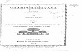 Champu Ramayana (Sanskrit)