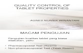 m6 - Quality Control of Tablet