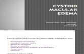 Cystoid Macular Edema PPT