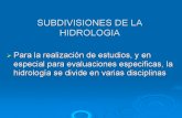 Doc 5 Hidrologia Subdivisiones