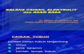 Balans Cairan & Elektrolit Rst