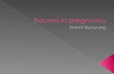 Trauma in Pregnancy 13