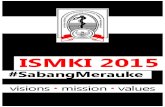 Visi Misi Values Strategies ISMKI 2015 SabangMerauke