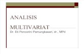 Analisis Multivariat - Dr Eti Poncorini Pamungkasari