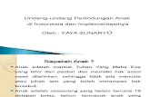 Perlindungan Anak Di Indonesia Dan Implementasinya