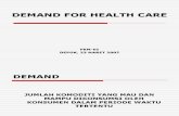 Demand for Health Care