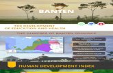 Perkembangan Pendidikan dan Kesehatan Provinsi Banten