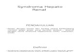Syndroma Hepato Renal Prese