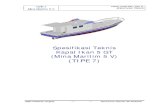 07. Spesifikasi Teknis Kapal Ikan 5 GT Tipe V - (TIPE 7) Tahap II.pdf