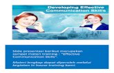 Materi Pelatihan Effective Communication Skills