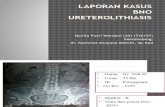 LAPORAN KASUS Ureterolithiasis