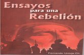 Ensayos Para Una Rebelion Kolla de Fernando Untoja
