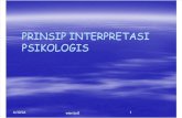 PD1 6 Prinsip Interpretasi Psikologis