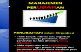 1. Manajemen Perubahan Organisasi