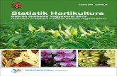 Statistik Hortikultura Daerah Istimewa Yogyakarta 2013